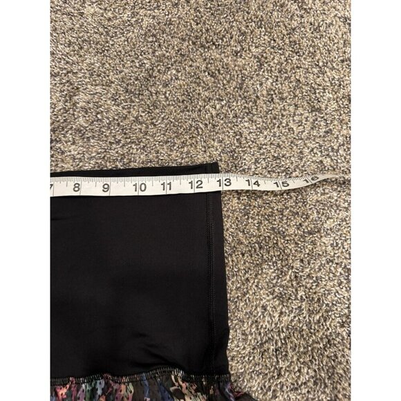 Lululemon Om Pant Floral Sport Black Multi Sz 4 EUC - Picture 5 of 6